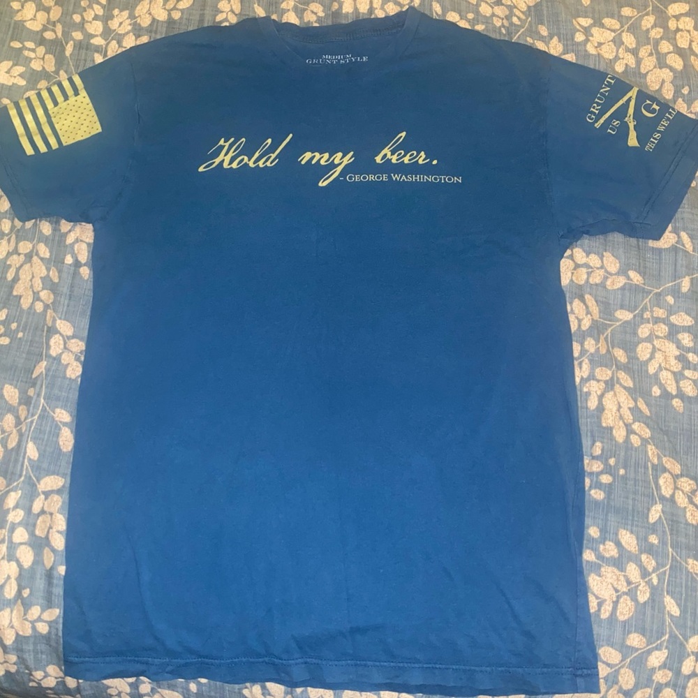 Grunt Style Unisex Funny Quote Hold My Beer T Shirt